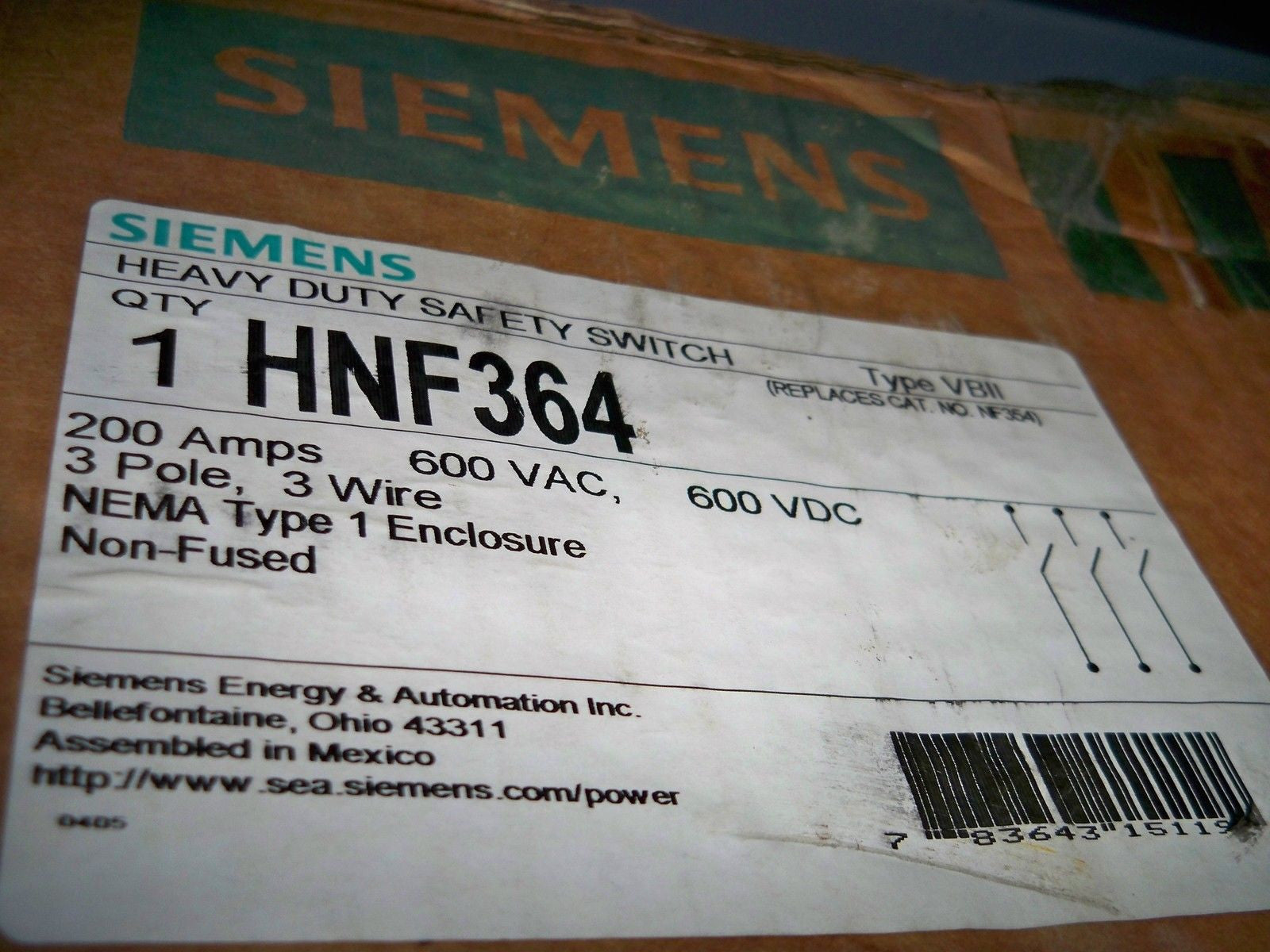 HNF364 HNF364